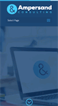 Mobile Screenshot of ampersandconsulting.co.uk