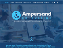 Tablet Screenshot of ampersandconsulting.co.uk